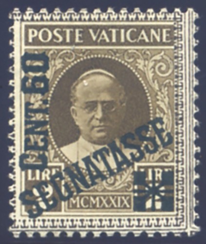 Vatican 1931 tax marker - vatican,