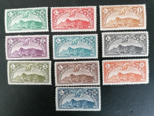San marino 1931 - san, views