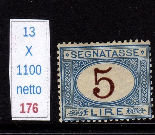 Kingdom italy digit lire - kingdom, 5