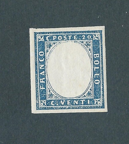 Sardinia 20cent stamp new - sardinia, stamp.