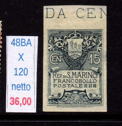 San marino 1907 coat arms - 1907,