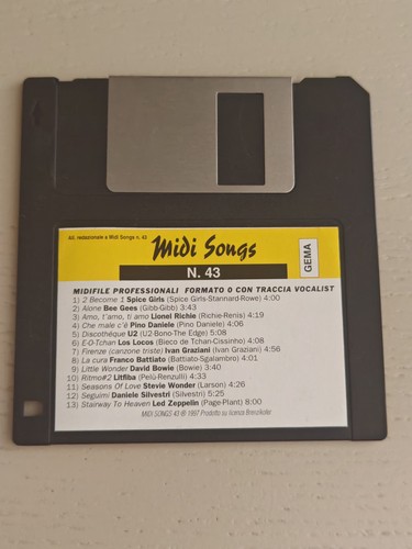 Midi songs n43 format - songs,