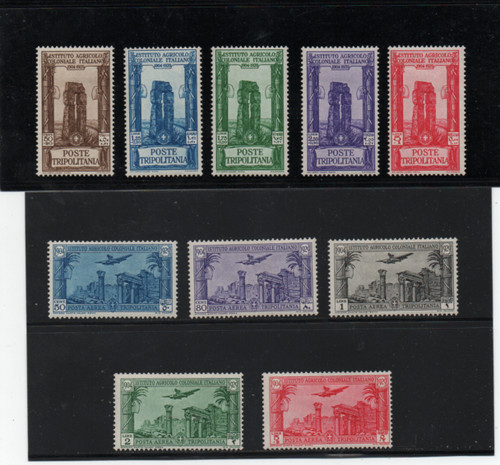 Tripolitania 1930 series - tripolitania,